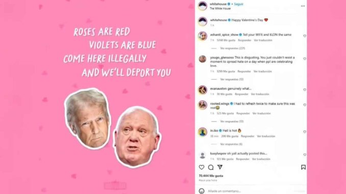 trump-manda-mensaje-a-migrantes-por-san-valentin-ven-ilegalmente-y-te-deportaremos.jpg Trump manda mensaje a migrantes por San Valentín: “Ven ilegalmente y te deportaremos”