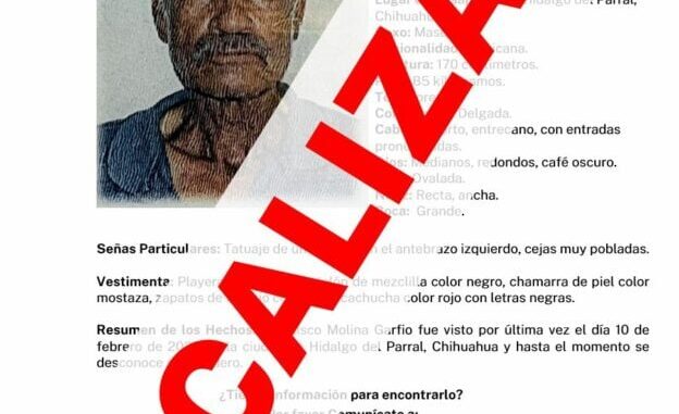 localiza-fge-a-masculino-con-reporte-de-ausencia-en-parral.jpg Localiza FGE a masculino con reporte de ausencia en Parral