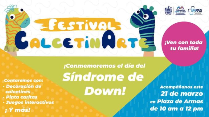 invita-impas-al-festival-calcetinarte-por-el-dia-mundial-del-sindrome-de-down.jpeg Invita IMPAS al “Festival CalcetinArte” por el Día Mundial del Síndrome de Down