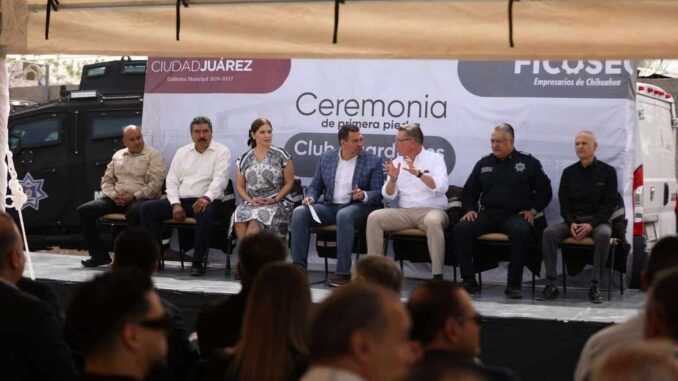 colocan-primera-piedra-del-parque-de-policias-club-guardianes-juarez.jpeg Colocan primera piedra del Parque de Policías Club Guardianes Juárez