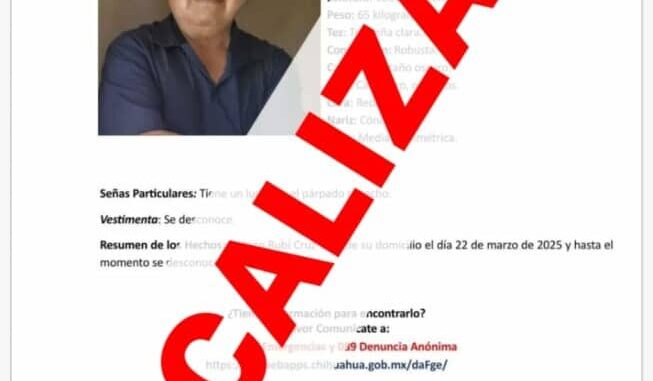 localiza-aei-a-hombre-con-reporte-de-desaparicion-en-parral.jpg Localiza AEI a hombre con reporte de desaparición en Parral