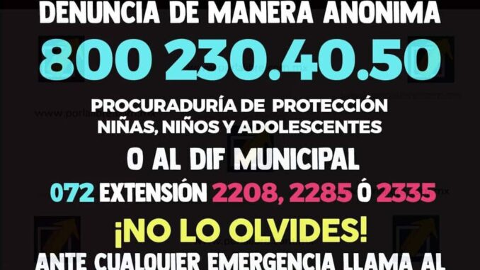 reitera-municipio-a-denunciar-abuso-infantil-con-campana-yo-si-te-creo.jpeg Reitera Municipio a denunciar abuso infantil con campaña “Yo Sí Te Creo”
