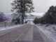 Se registra caída de nieve y aguanieve durante las primeras horas de este sábado