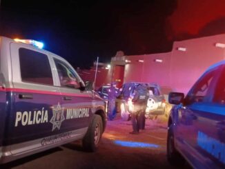 Atiende Policía Municipal reporte de daños a vehículo en las inmediaciones de un hotel; presumen ataque con postas