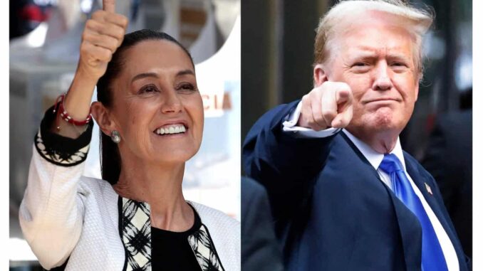 Sheinbaum destaca su «buena comunicación» con Trump tras elogios