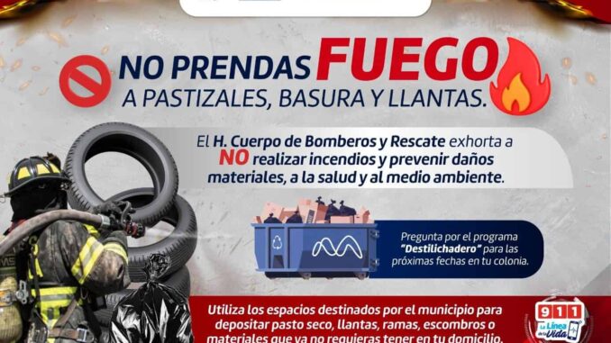 piden-bomberos-no-prender-fuego-a-maleza-ni-basuras.jpeg Piden Bomberos no prender fuego a maleza ni basuras