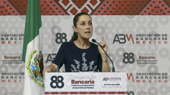 Sheinbaum presume de que las inversiones no han salido de México pese a aranceles de Trump