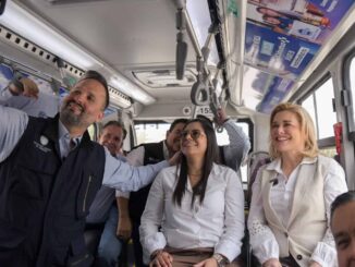 Maru Campos pone en marcha 9 estaciones más del BRT-1 en Ciudad Juárez