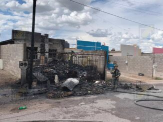Incendio consume «picadero» de Riberas de Sacramento