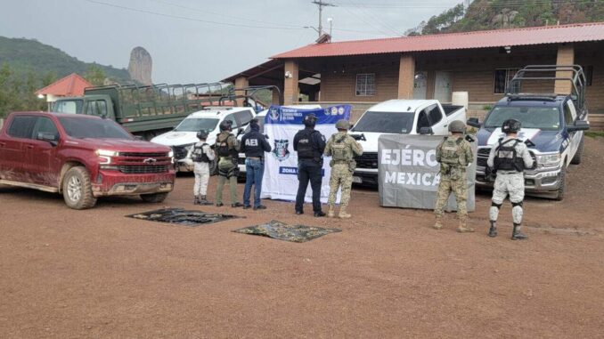 aseguran-tras-tiroteo-un-arma-larga-municiones-y-vehiculo-con-reporte-de-robo-en-moris.jpeg Aseguran tras tiroteo un arma larga, municiones y vehículo con reporte de robo en Moris