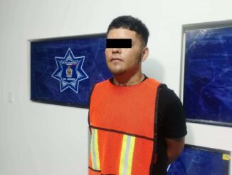 Arrestan a sujeto a bordo de motocicleta robada
