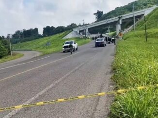 Abandonan restos humanos sobre carretera Poza Rica-Cazones, en Veracruz